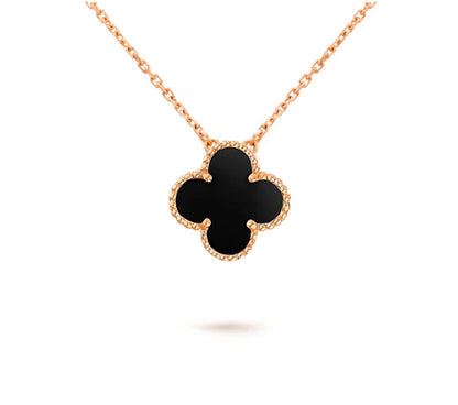 [NOBLE AURA]CLOVER 15MM SINGLE FLOWER NECKLACE COLLECTION