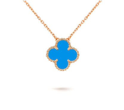 [NOBLE AURA]CLOVER 15MM SINGLE FLOWER NECKLACE COLLECTION