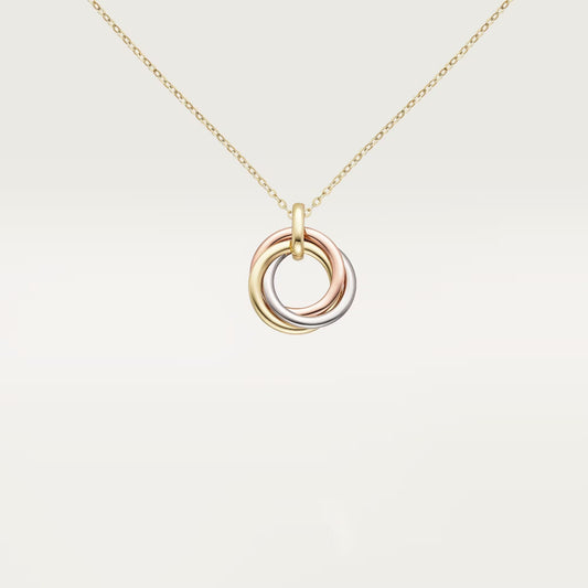 [NOBLE AURA] TRINITY SMALL NECKLACE