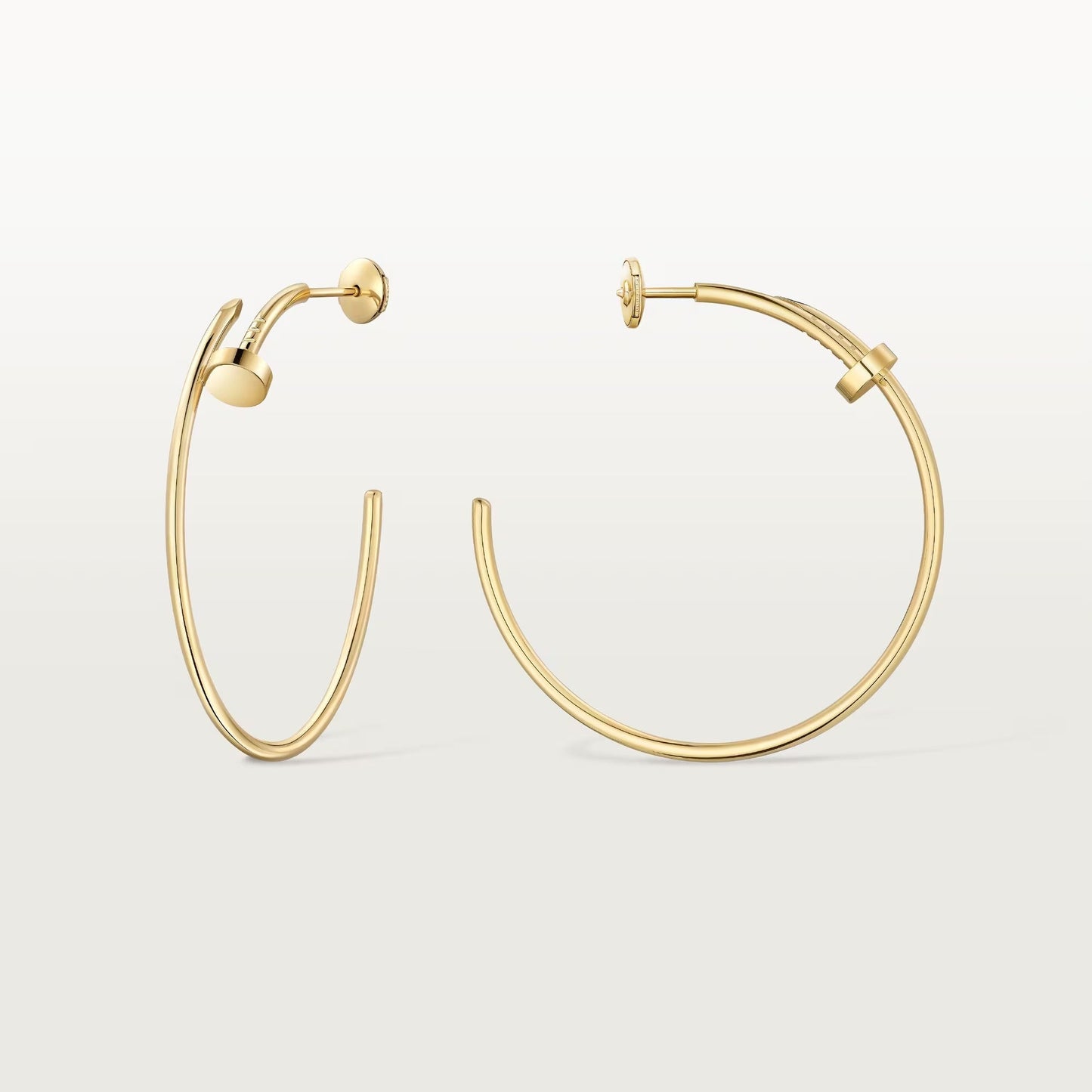 [NOBLE AURA] JUSTE NO DIAMOND LARGE EARRINGS