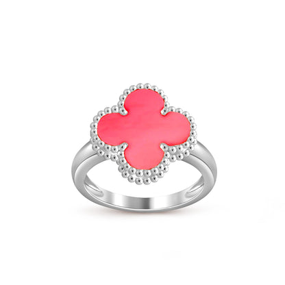 [NOBLE AURA]CLOVER SILVER RING COLLECTION