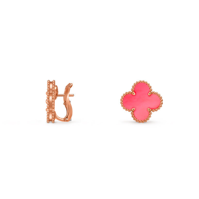 [NOBLE AURA]CLOVER 15MM MOP EARRINGS COLLECTION