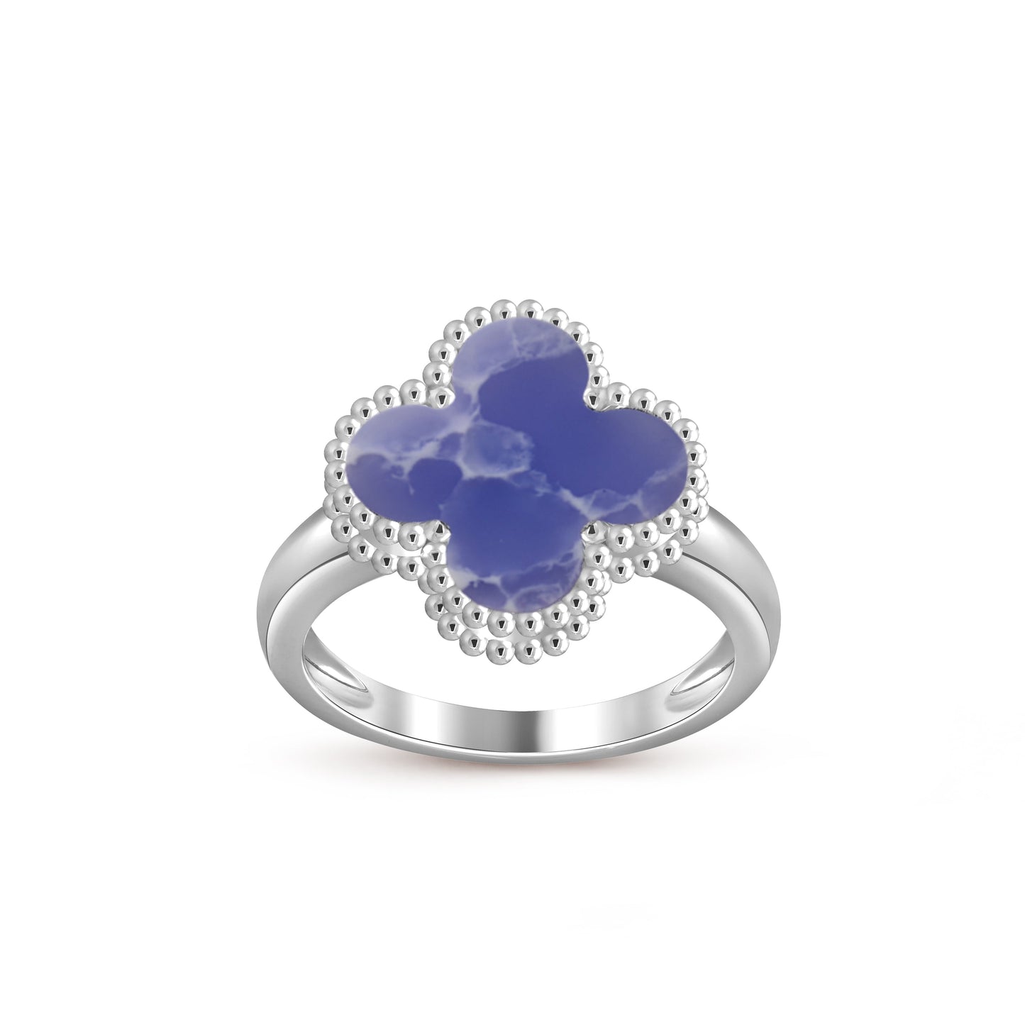 [NOBLE AURA]CLOVER SILVER RING COLLECTION