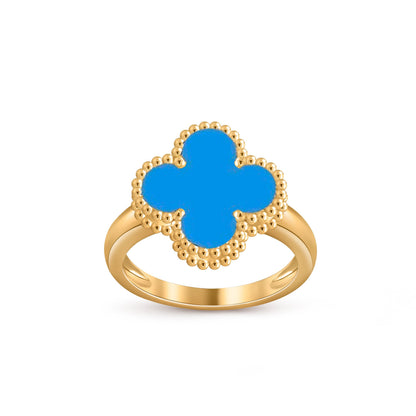 [NOBLE AURA]CLOVER RING GOLD COLLECTION