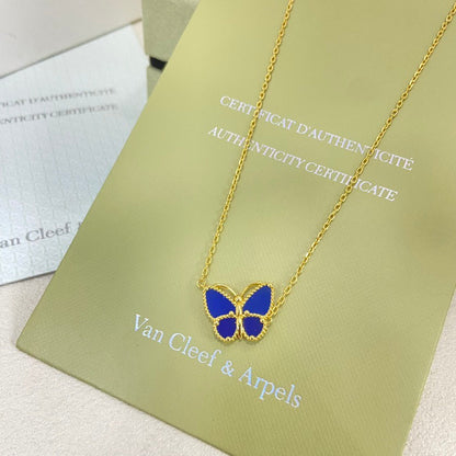 [NOBLE AURA] 2026 NEW LUCKY BUTTERFLY 1 MOTIFS NECKLACE