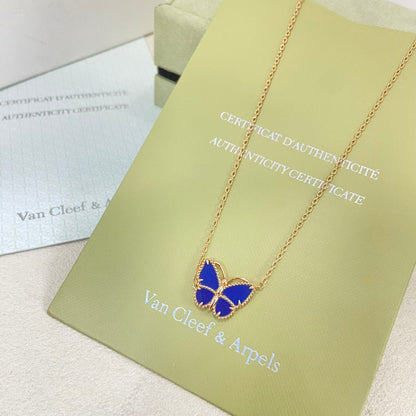 [NOBLE AURA] 2026 NEW LUCKY BUTTERFLY 1 MOTIFS NECKLACE
