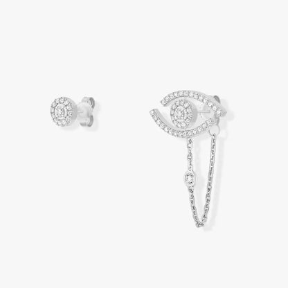 [NOBLE AURA]Lucky Eye Diamond Earrings