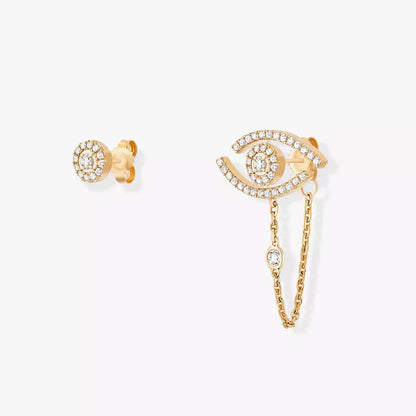 [NOBLE AURA]Lucky Eye Diamond Earrings