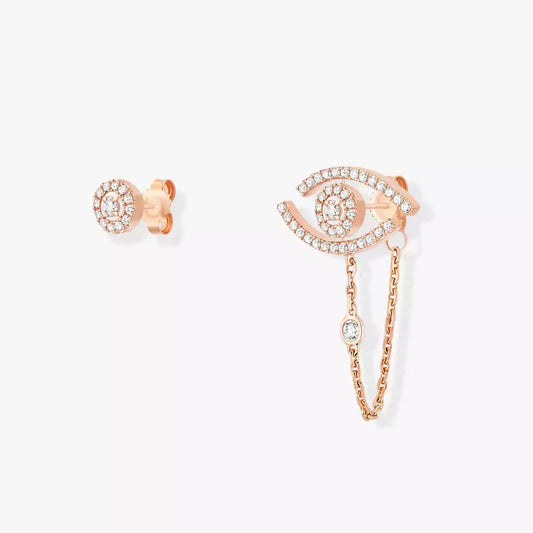 [NOBLE AURA]Lucky Eye Diamond Earrings