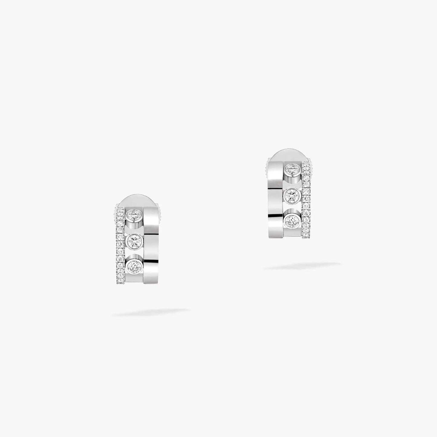 [NOBLE AURA]MOVE ROMANE EARRINGS DIAMOND