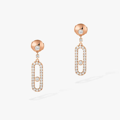 [NOBLE AURA]DORMEUSES MOVE UNO DIAMOND EARRINGS