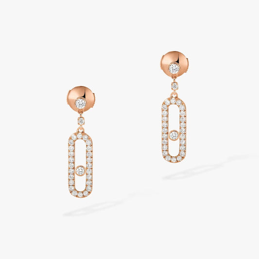 [NOBLE AURA]DORMEUSES MOVE UNO DIAMOND EARRINGS