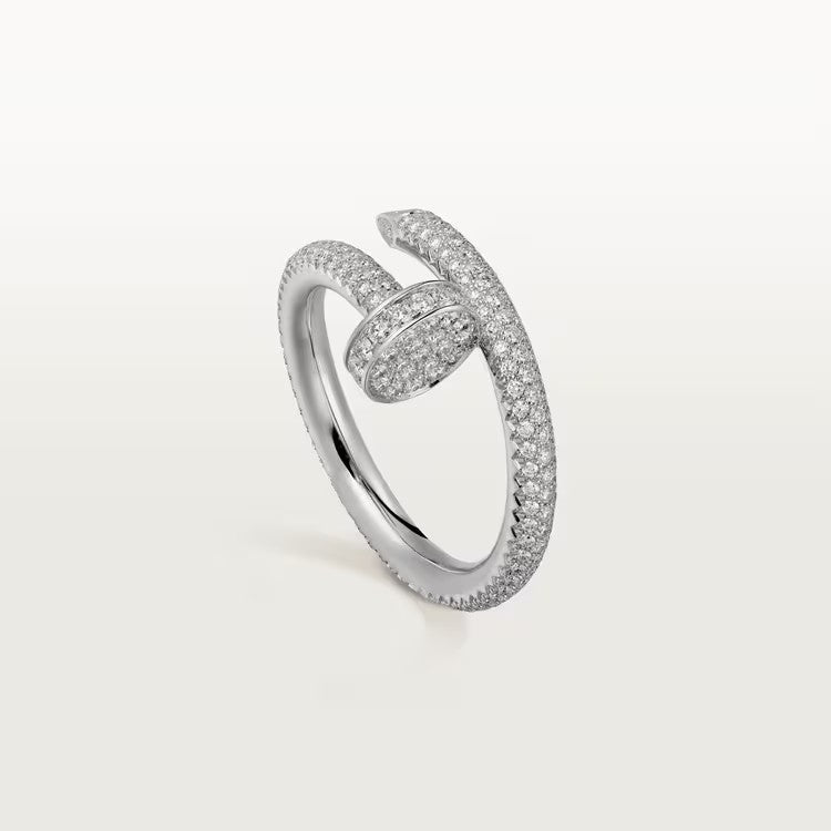 [NOBLE AURA] JUSTE RING 2.6MM FULL DIAMOND