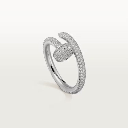 [NOBLE AURA] JUSTE RING 2.6MM FULL DIAMOND
