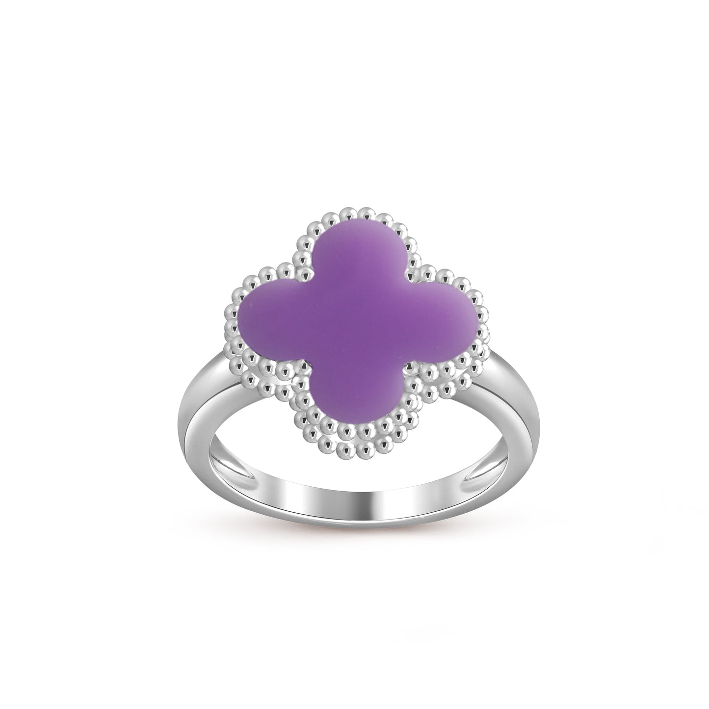 [NOBLE AURA]CLOVER SILVER RING COLLECTION