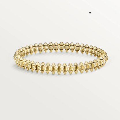 [NOBLE AURA]CLASH GOLD BRACELET