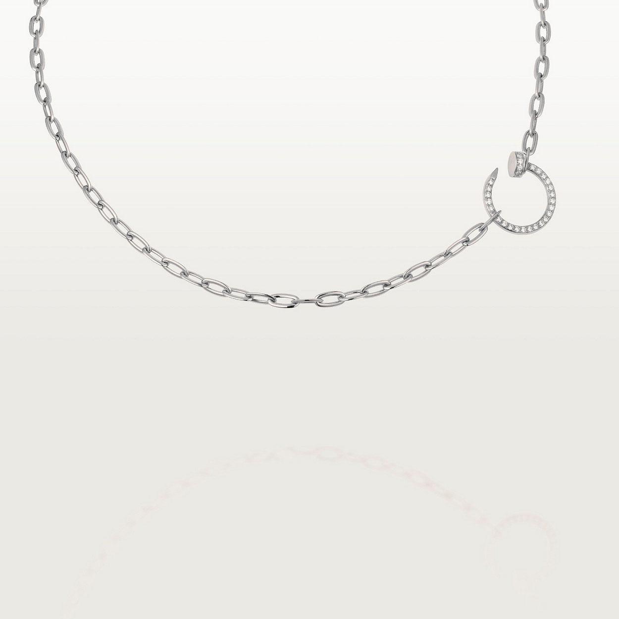 [NOBLE AURA] JUSTE NECKLACE FULL DIAMONDS