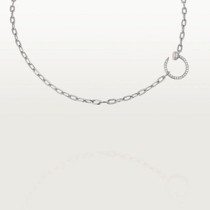 [NOBLE AURA] JUSTE NECKLACE FULL DIAMONDS