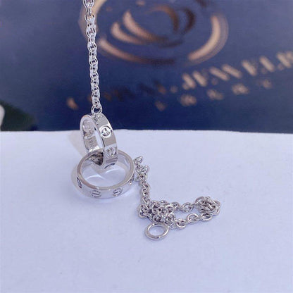 [NOBLE AURA] LOVE BRACELET DOUBLE RING