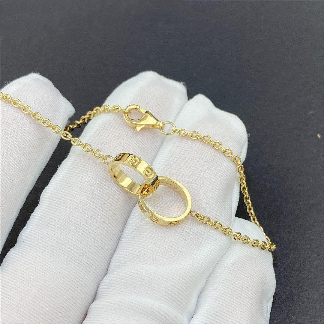 [NOBLE AURA]LOVE BRACELET DOUBLE RING
