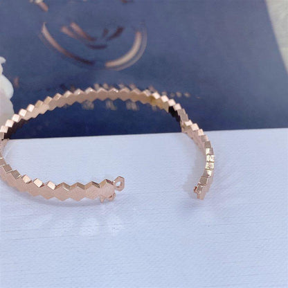 [NOBLE AURA]BEE LOVE PINK GOLD BRACELET
