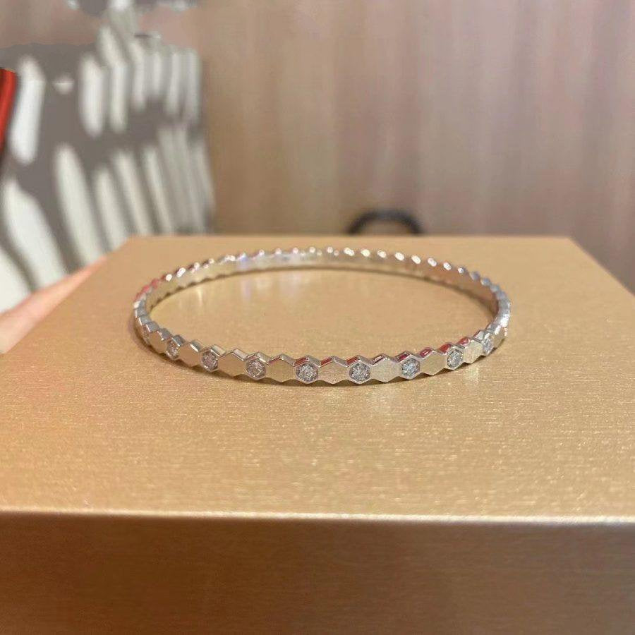 [NOBLE AURA]BEE LOVE SILVER DIAMOND BRACELET