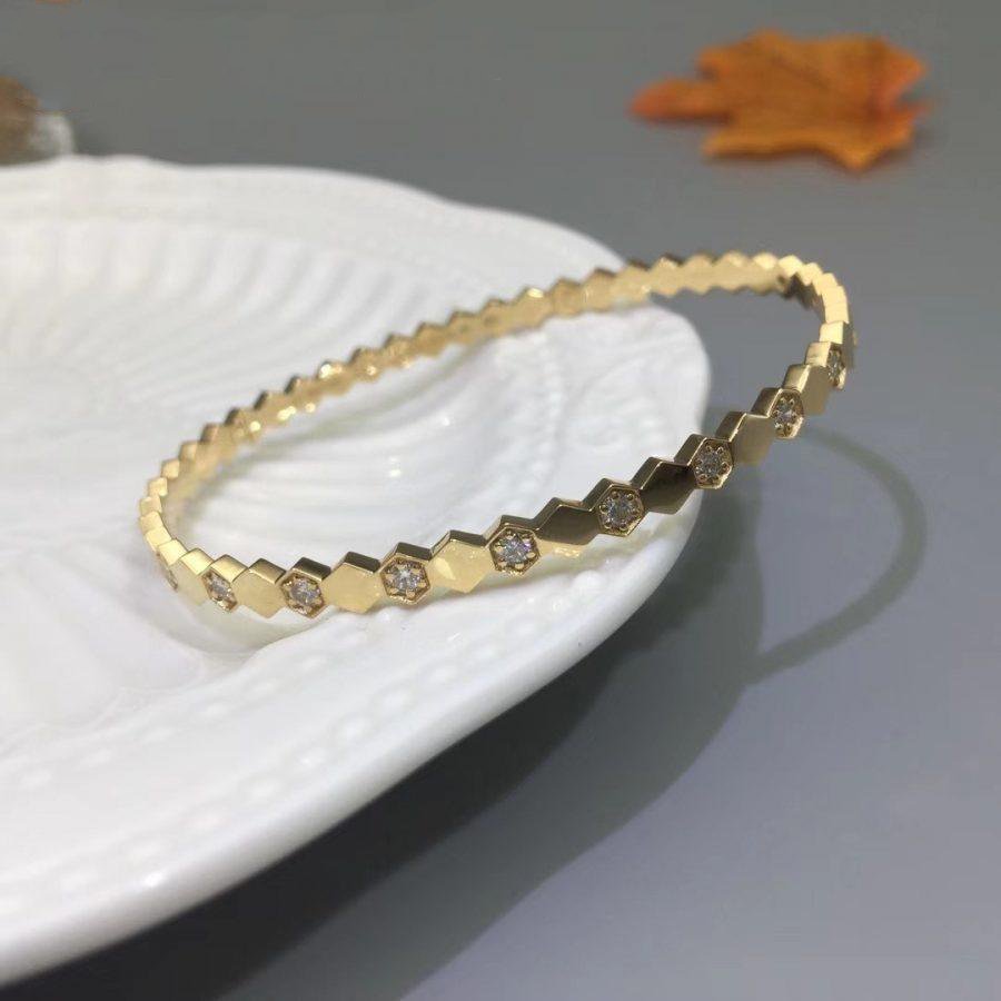[NOBLE AURA]BEE LOVE GOLD DIAMOND BRACELET