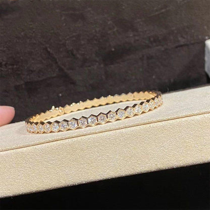 [NOBLE AURA]BEE LOVE GOLD BRACELET FULL DIAMOND