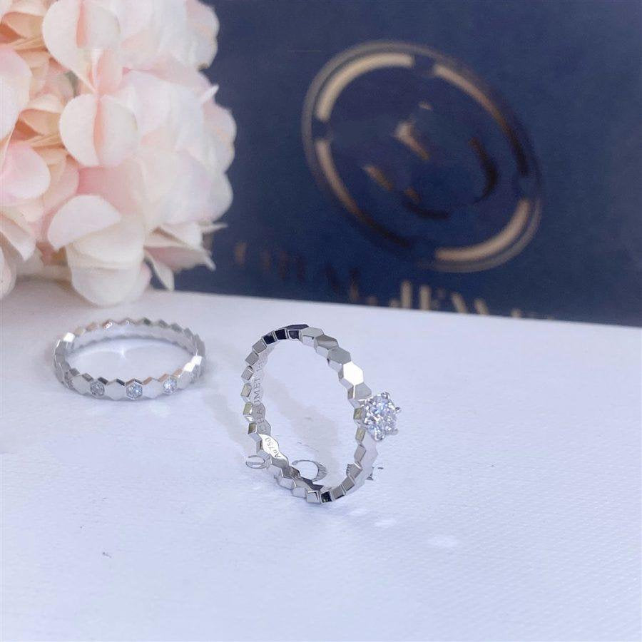 [NOBLE AURA]BEE LOVE RING SILVER 1 DIAMOND