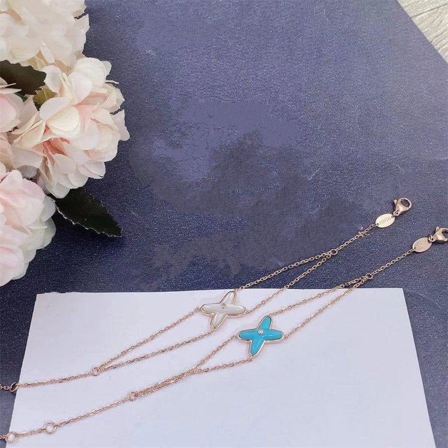 [NOBLE AURA]JEUX BRACELET TURQUOISE PINK GOLD 1 DIAMOND