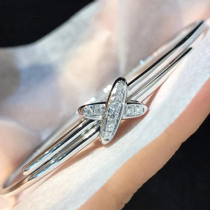 [NOBLE AURA]JEUX DE BRACELET SILVER DIAMONDS