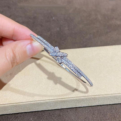 [NOBLE AURA]JEUX DE BRACELET DIAMONDS SILVER