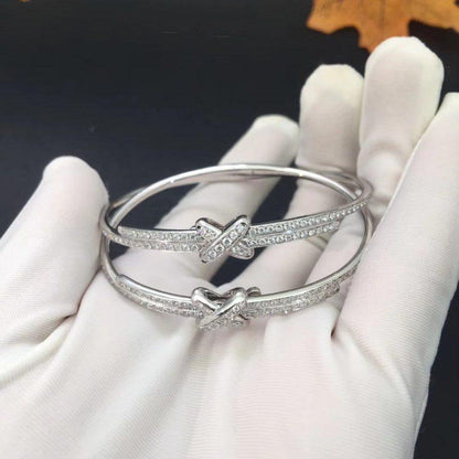 [NOBLE AURA]JEUX DE BRACELET DIAMONDS SILVER