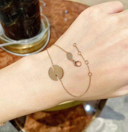 [NOBLE AURA]JEUX DE BRACELET MOP PINK GOLD DIAMONDS