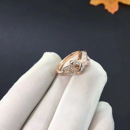 [NOBLE AURA]JEUX DE RING PINK GOLD DIAMOND