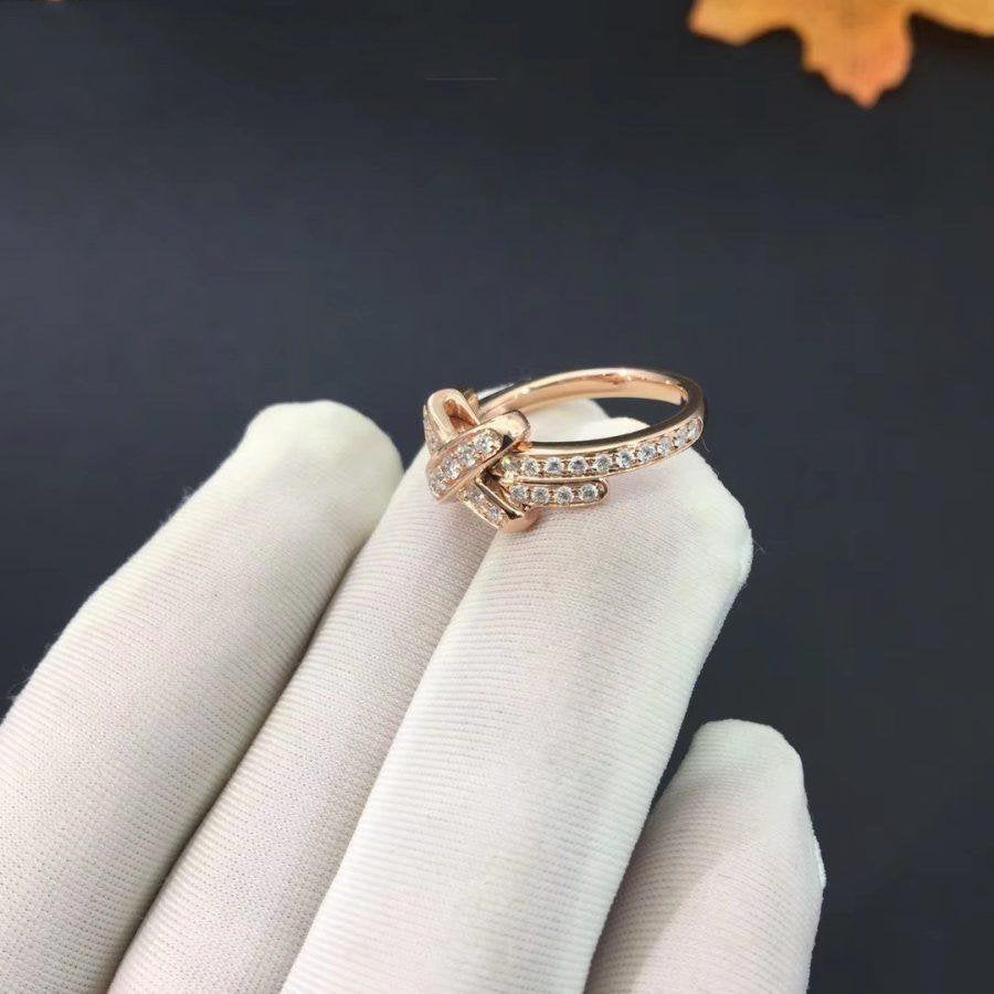[NOBLE AURA]JEUX DE RING PINK GOLD DIAMOND