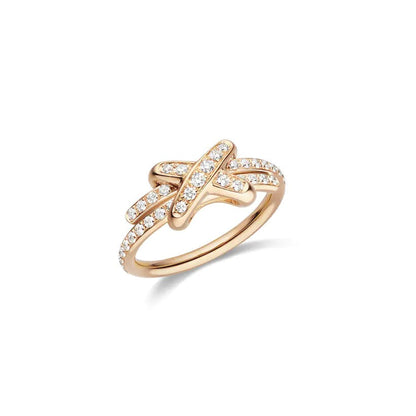 [NOBLE AURA]JEUX DE RING PINK GOLD DIAMOND