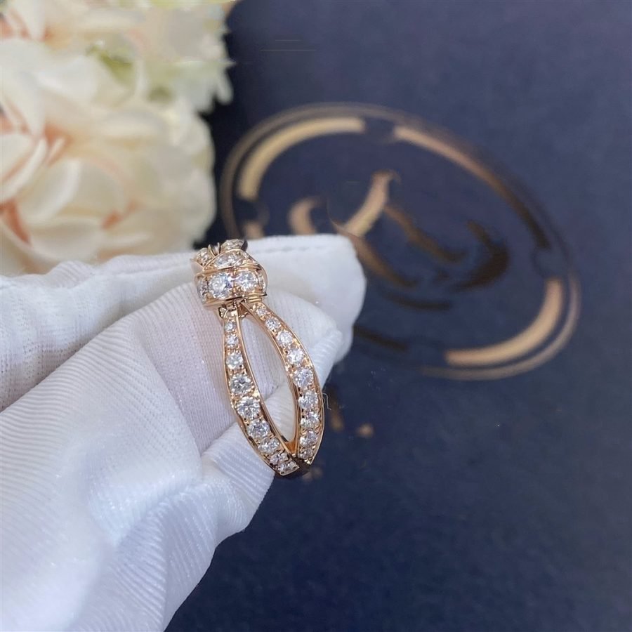 [NOBLE AURA]LIENS PINK GOLD DIAMOND RING