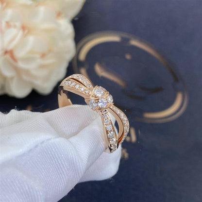 [NOBLE AURA]LIENS PINK GOLD DIAMOND RING
