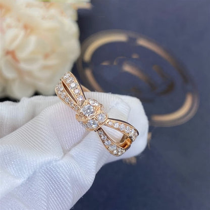 [NOBLE AURA]LIENS PINK GOLD DIAMOND RING