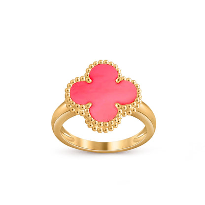 [NOBLE AURA]CLOVER RING GOLD COLLECTION