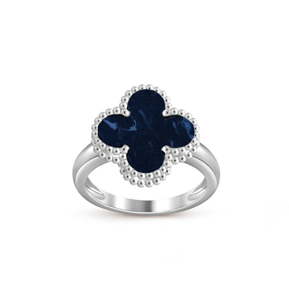 [NOBLE AURA]CLOVER SILVER RING COLLECTION
