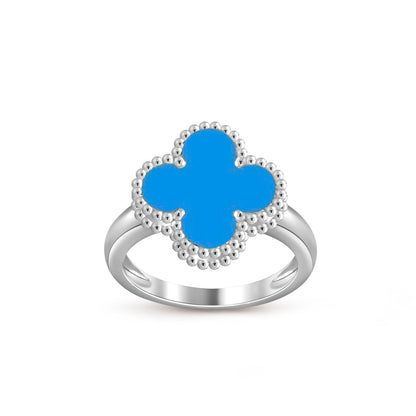 [NOBLE AURA]CLOVER SILVER RING COLLECTION