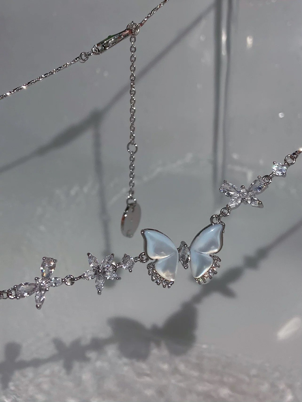 Butterfly necklace Y