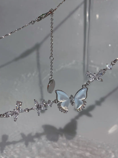 Butterfly necklace Y