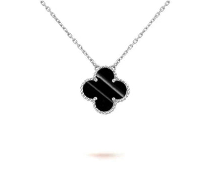 [NOBLE AURA]CLOVER 15MM NECKLACE SILVER COLLECTION