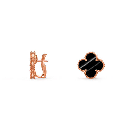 [NOBLE AURA] CLOVER 15MM MOP EARRINGS COLLECTION