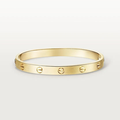 [NOBLE AURA] LOVE Brushed & Lucky Spring Butterfly 5-Motif Bracelet Stack Set