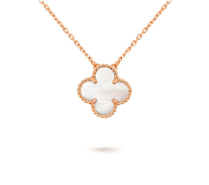[NOBLE AURA]CLOVER 15MM SINGLE FLOWER NECKLACE COLLECTION