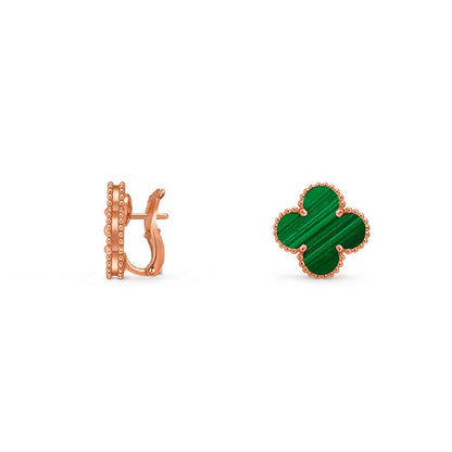 [NOBLE AURA]CLOVER 15MM MOP EARRINGS COLLECTION